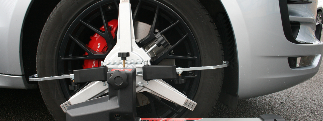 Wheel Alignment with Clamps
