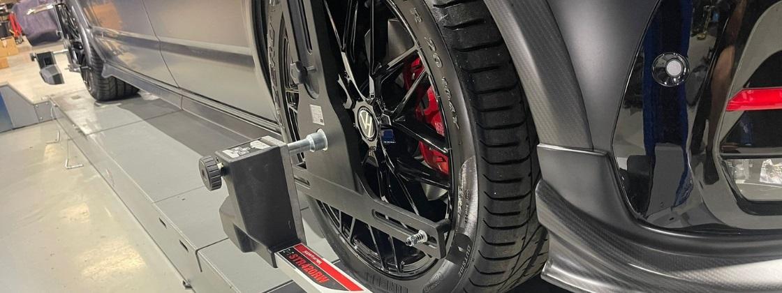 Wheel alignment frequency