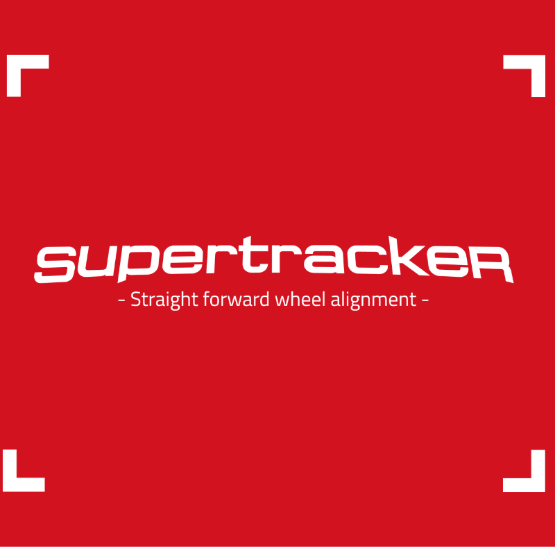 Supertracker straight forward wheel alignment