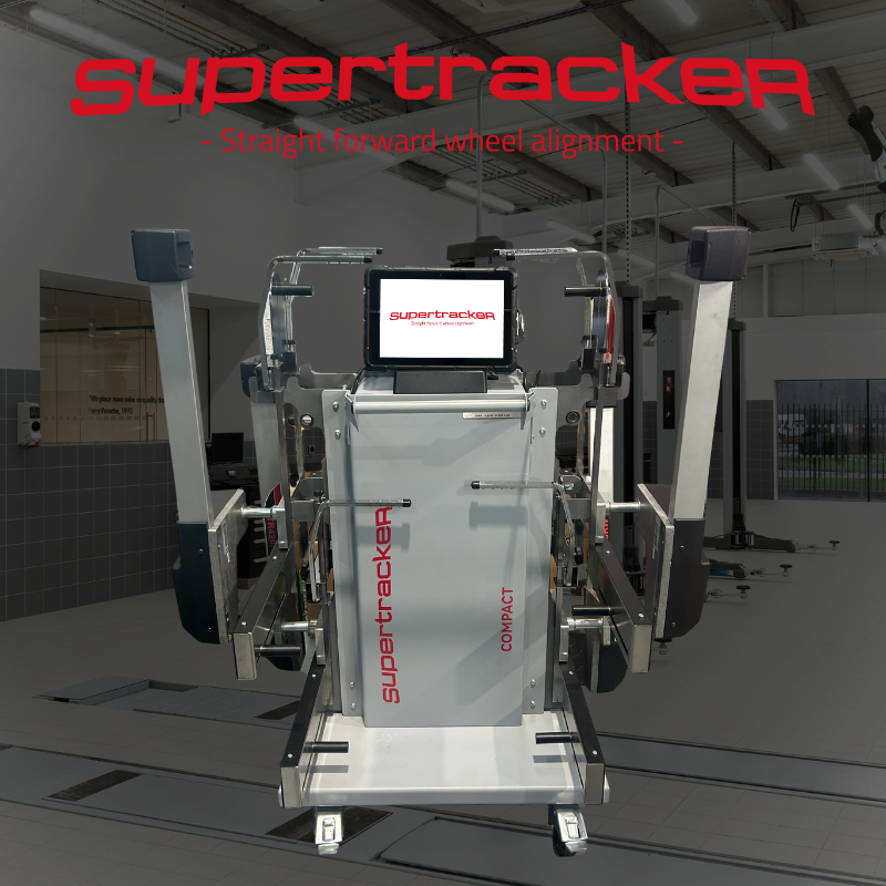 The new tablet controlled space saving CCD Wheel Aligner