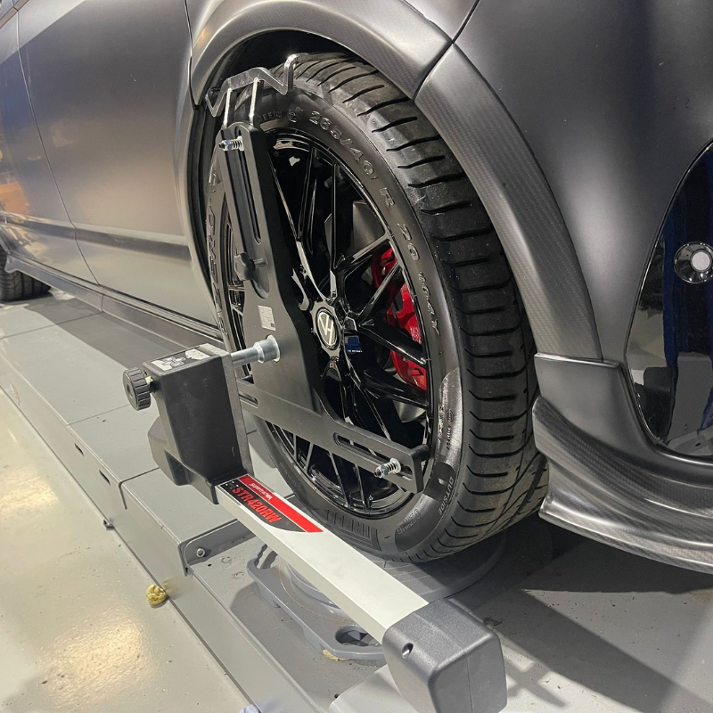 Wheel alignment frequency