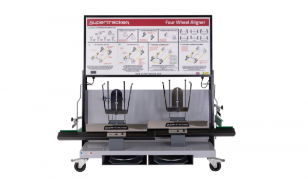 Supertracker laser wheel aligner
